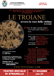 Le Troiane, ovvero la voce delle Vittime. Dramma satiresco liberamente ispirato ad Euripide